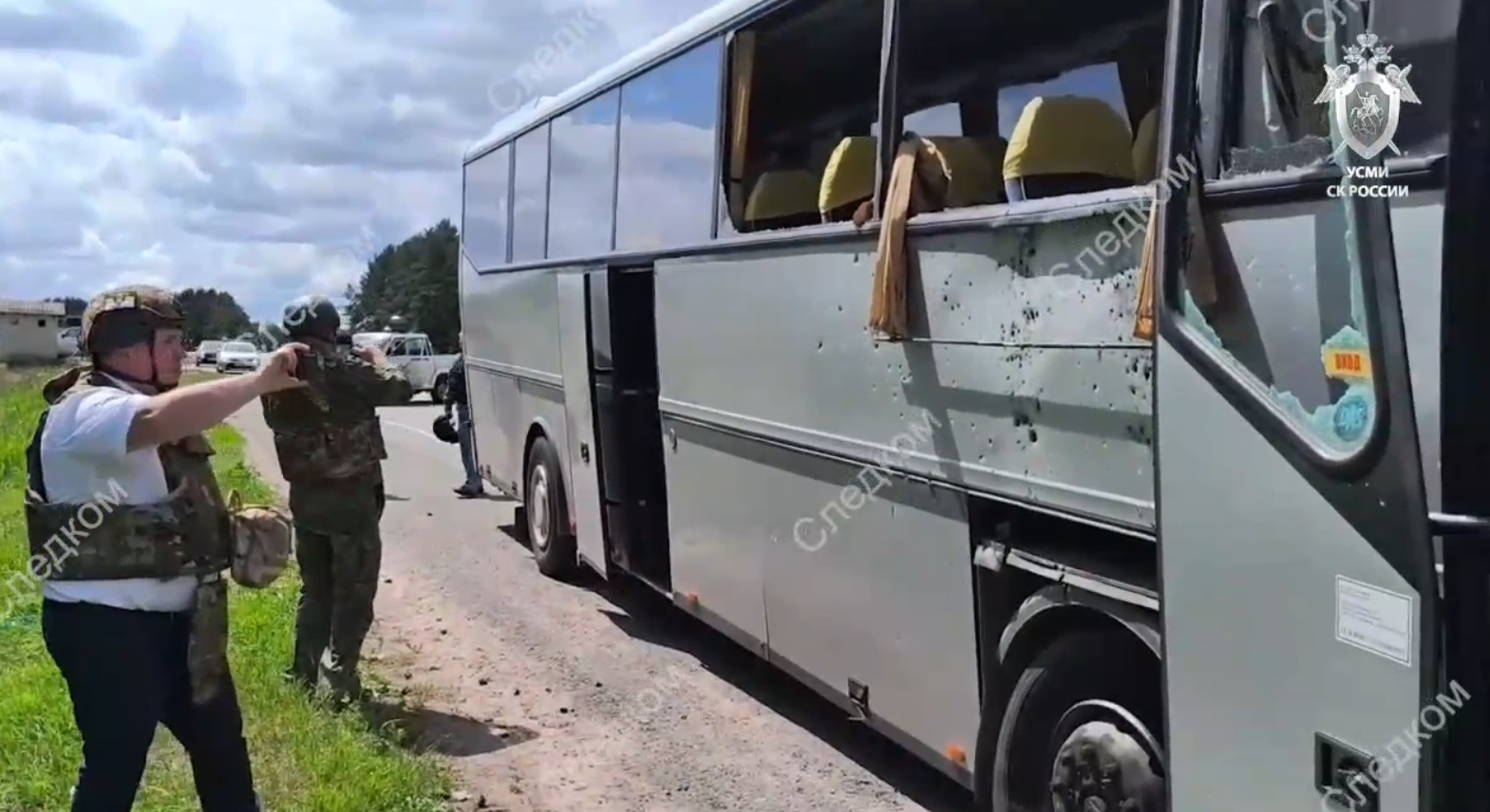 Скриншот з відео Слідчого комітету РФ. 