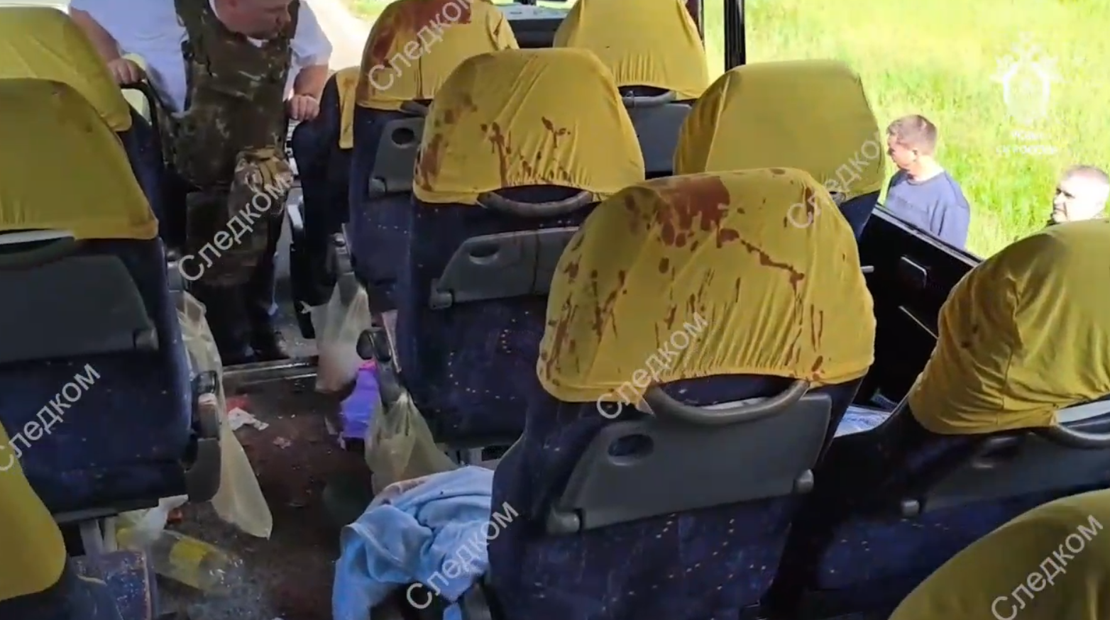 Скриншот з відео Слідчого комітету РФ. 