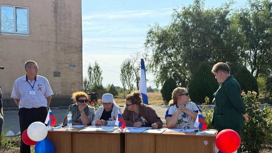 Голосування на виборах до Держдуми в Херсонській області. Фото: Алєксандр Малькевіч
