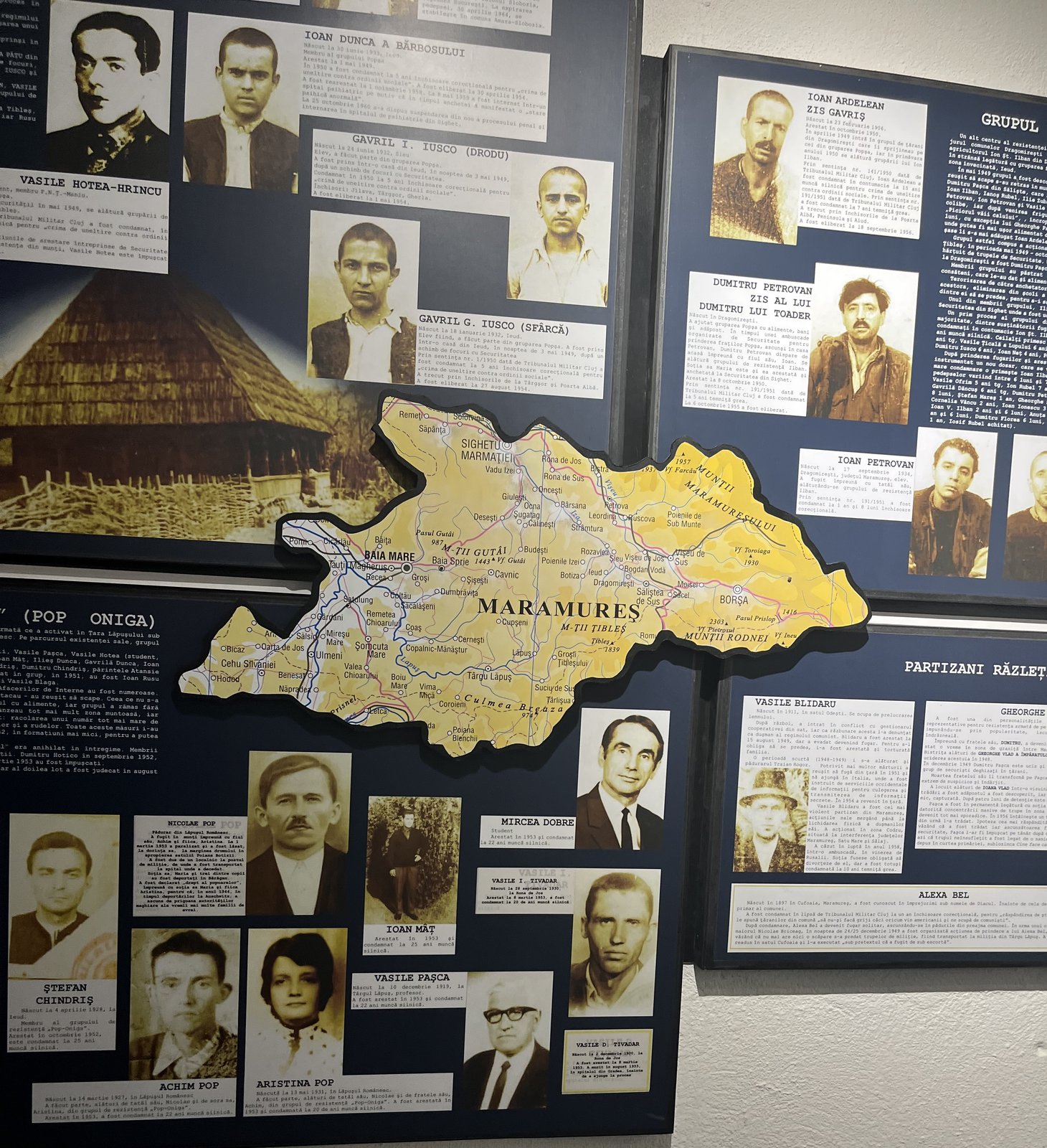 The first inmates of the maximum-security prison in Sighet were residents of Maramureș county