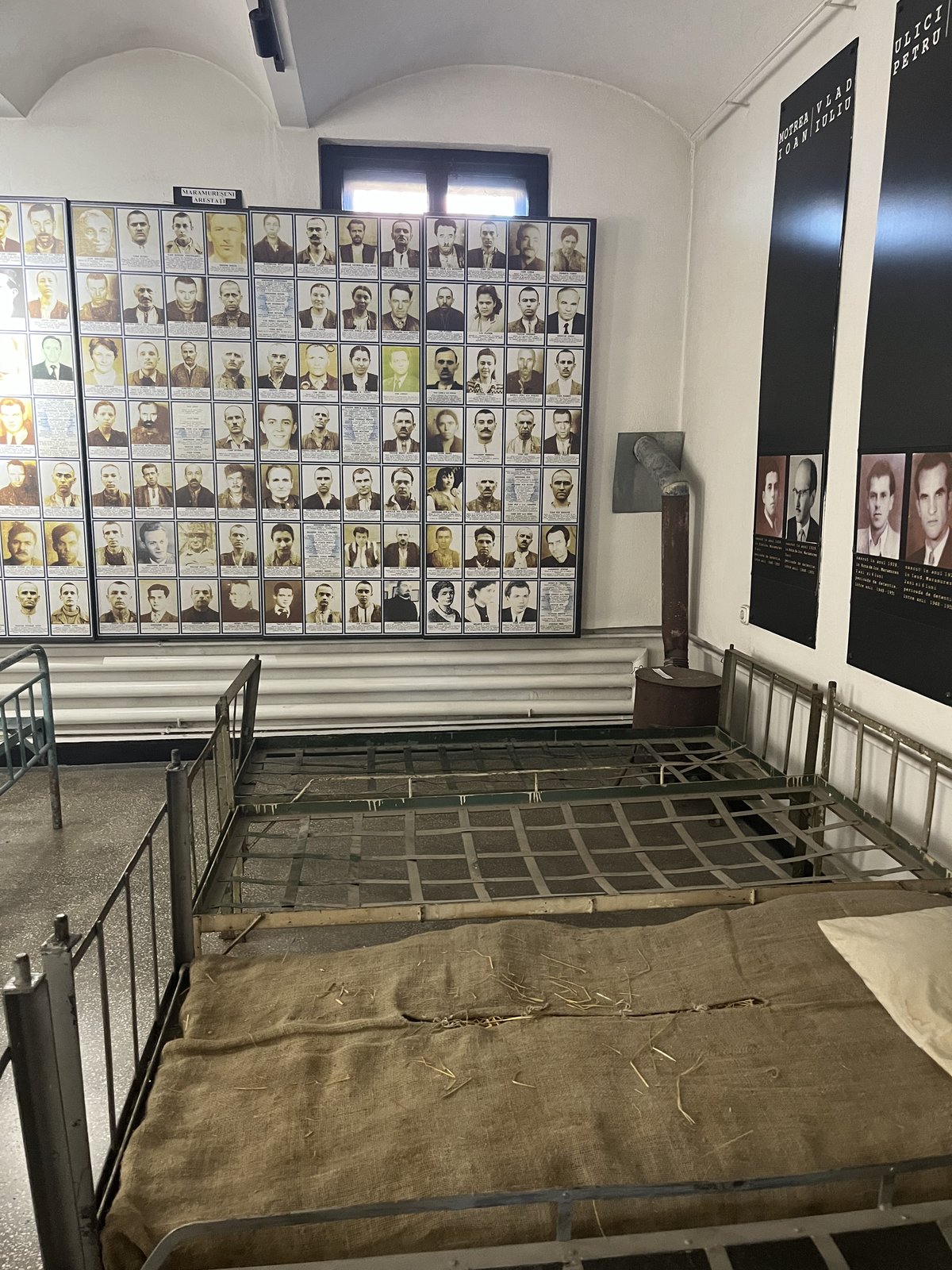 Inside a prison cell
