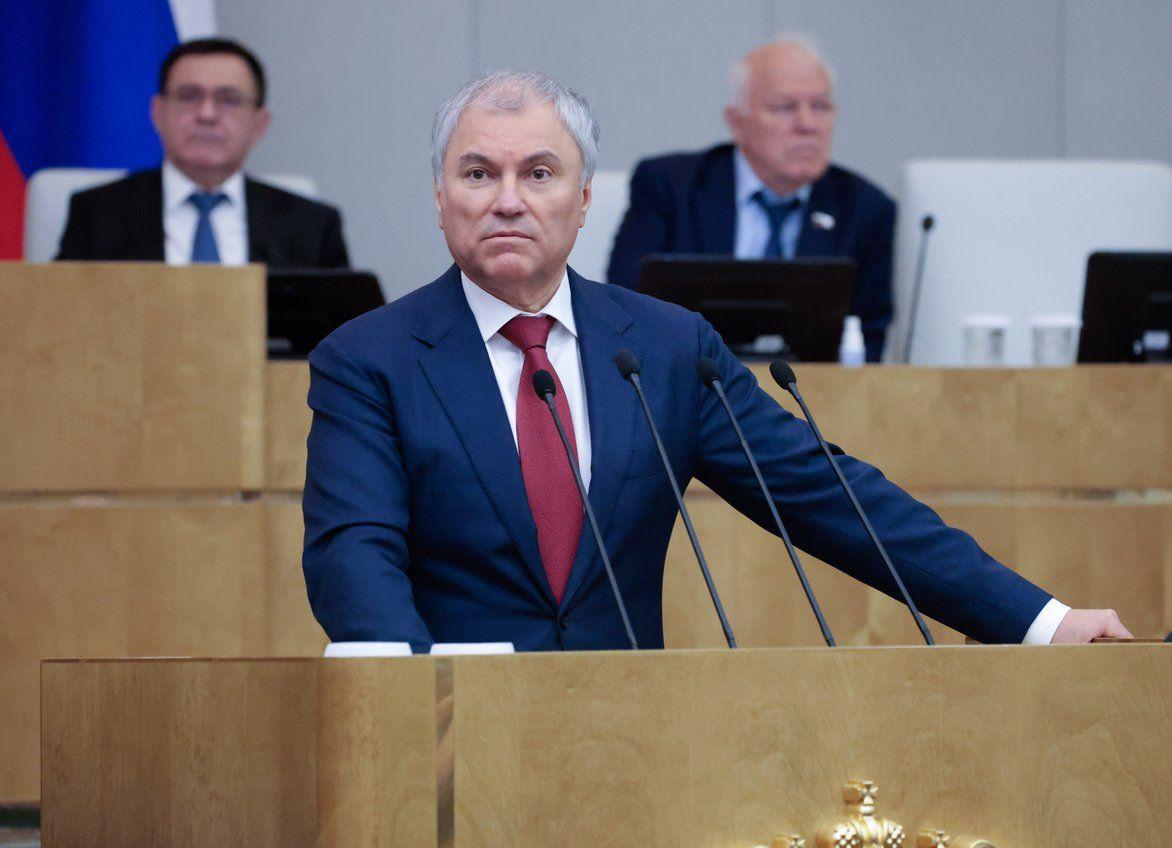 Vyacheslav Volodin has been elected speaker of the State Duma for the third time in a row. Photo: State Duma